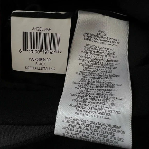 BCBGMAXAZRIA Angelinah Contrast Cutout Gown – Size 2 - Picture 15 of 15